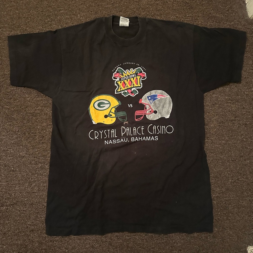Vintage 90’s Superbowl T shirt XXXI